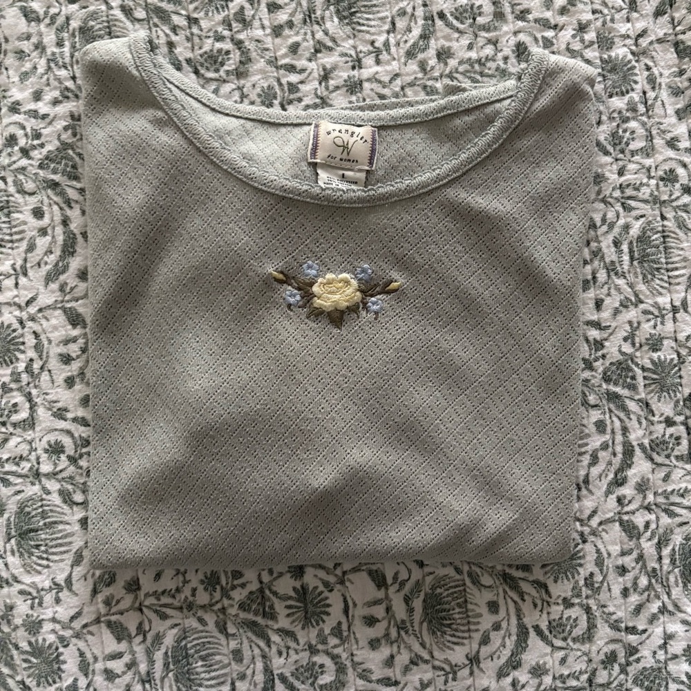 Vintage Wrangler Pointelle Top